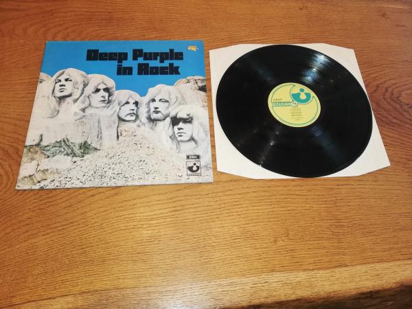 Deep Purple in Rock 1978 Harvest 5C 062-91442 Holländische Pressung VG/VG+